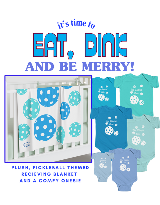 Pickleball Baby Bundle Gift Set (ITS A BOY)