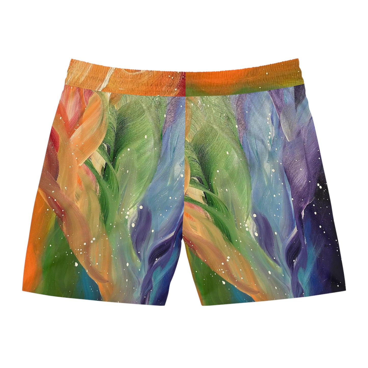 PICKLEBALL UNISEX Mid-Length Shorts (AOP) ONE LOVE