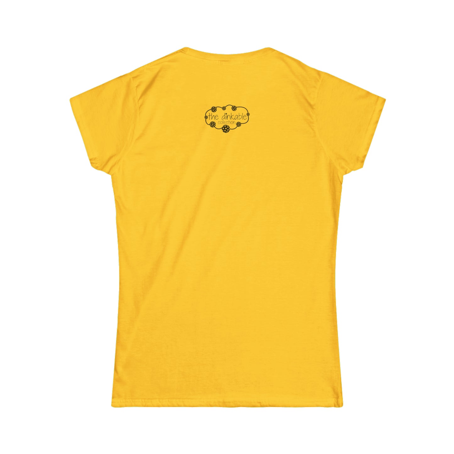 Women's Softstyle Tee PEACE LOVE DINK
