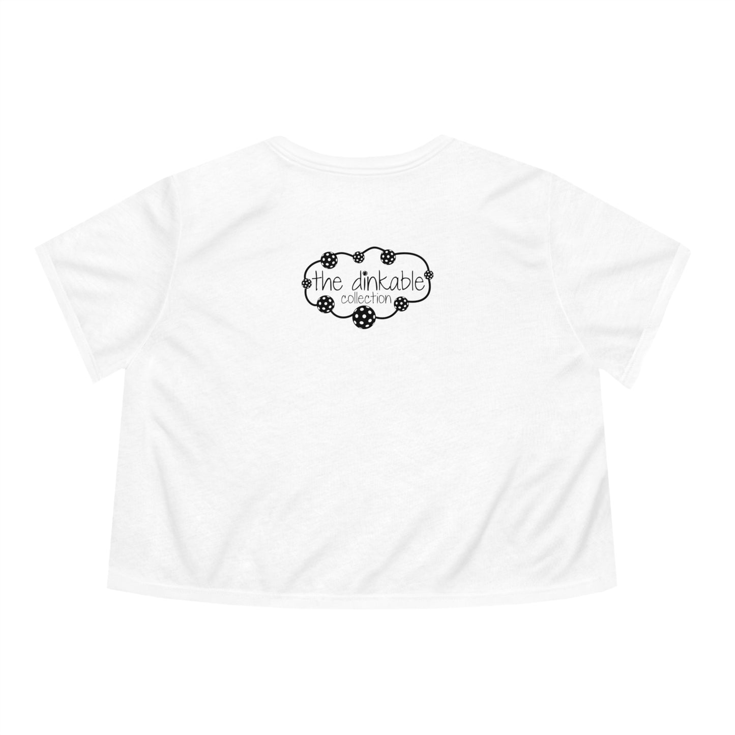 Womens' Cropped Tee - got dink?