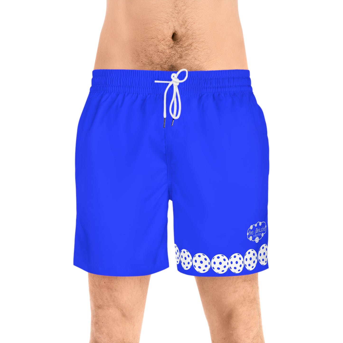 PICKLBALL Unisex Mid-Length Shorts INDIGO