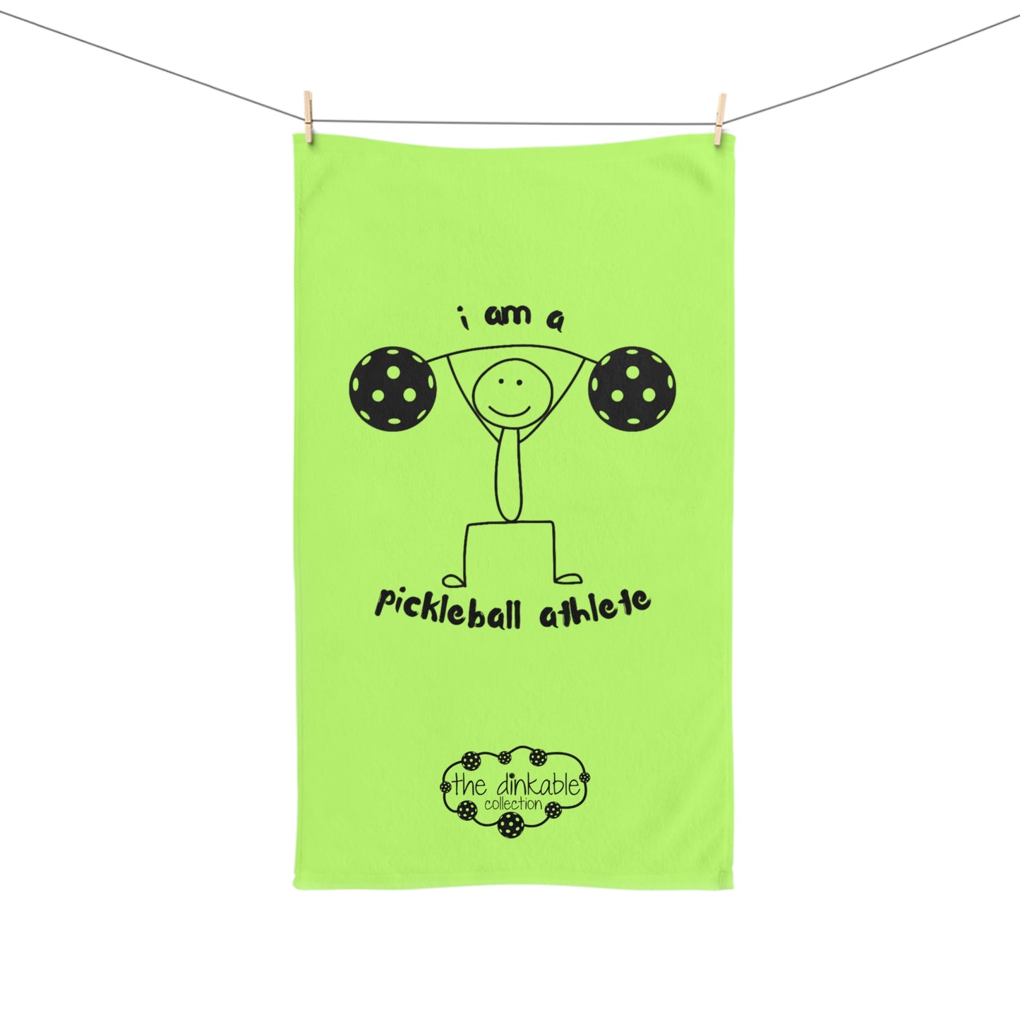 Workout Towel - i am a pickleball athlete