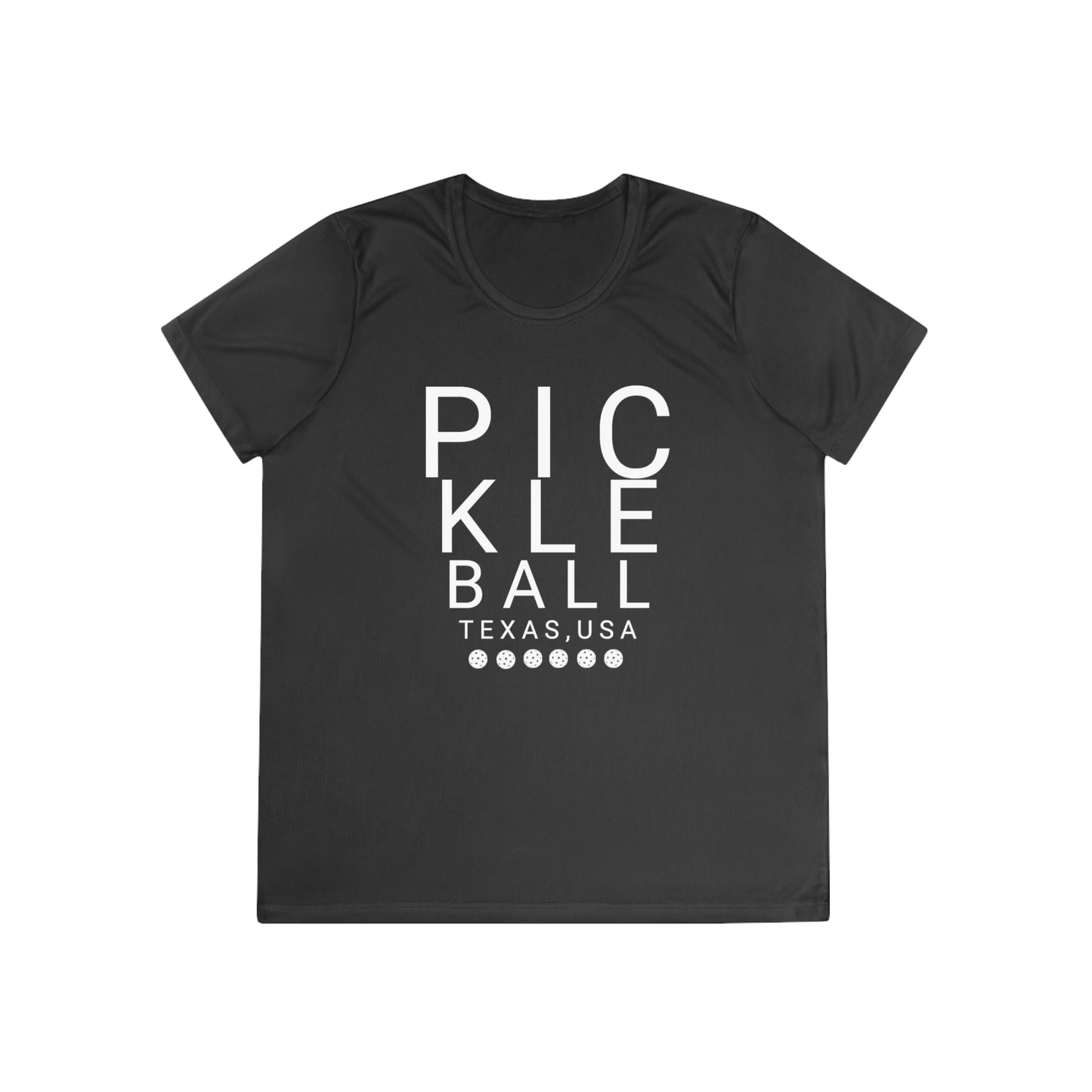 Ladies Competitor Tee - PICKLEBALL TEXAS USA