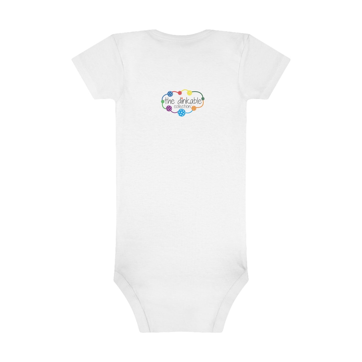 PICKLEBALL Baby Short Sleeve Onesie® Nanas little dinker