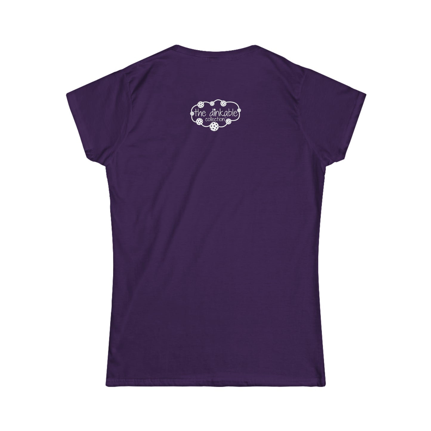 Women's Softstyle Tee PEACE LOVE DINK