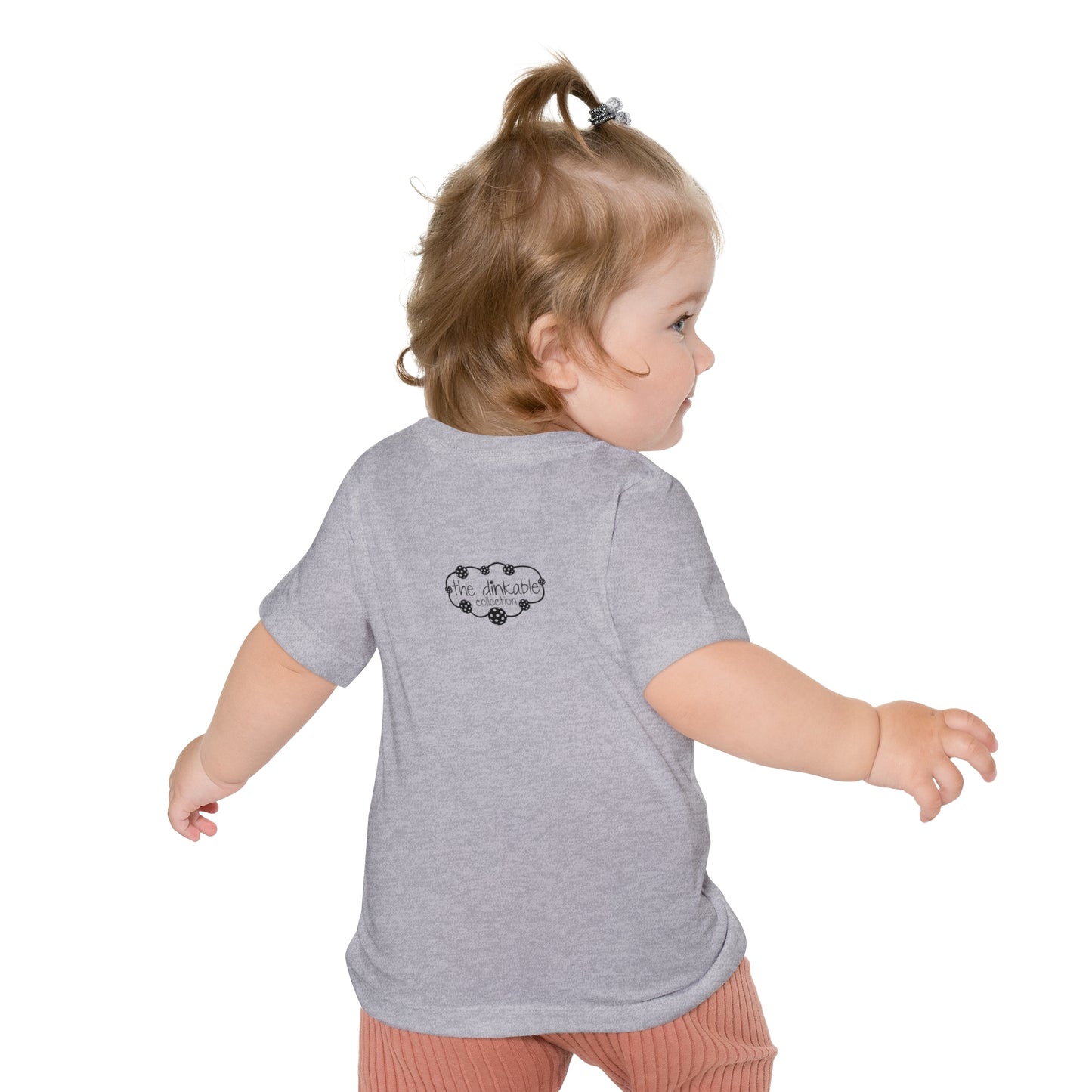 PICKLEBALL - Baby Short Sleeve T-Shirt 'Pops little dinker'