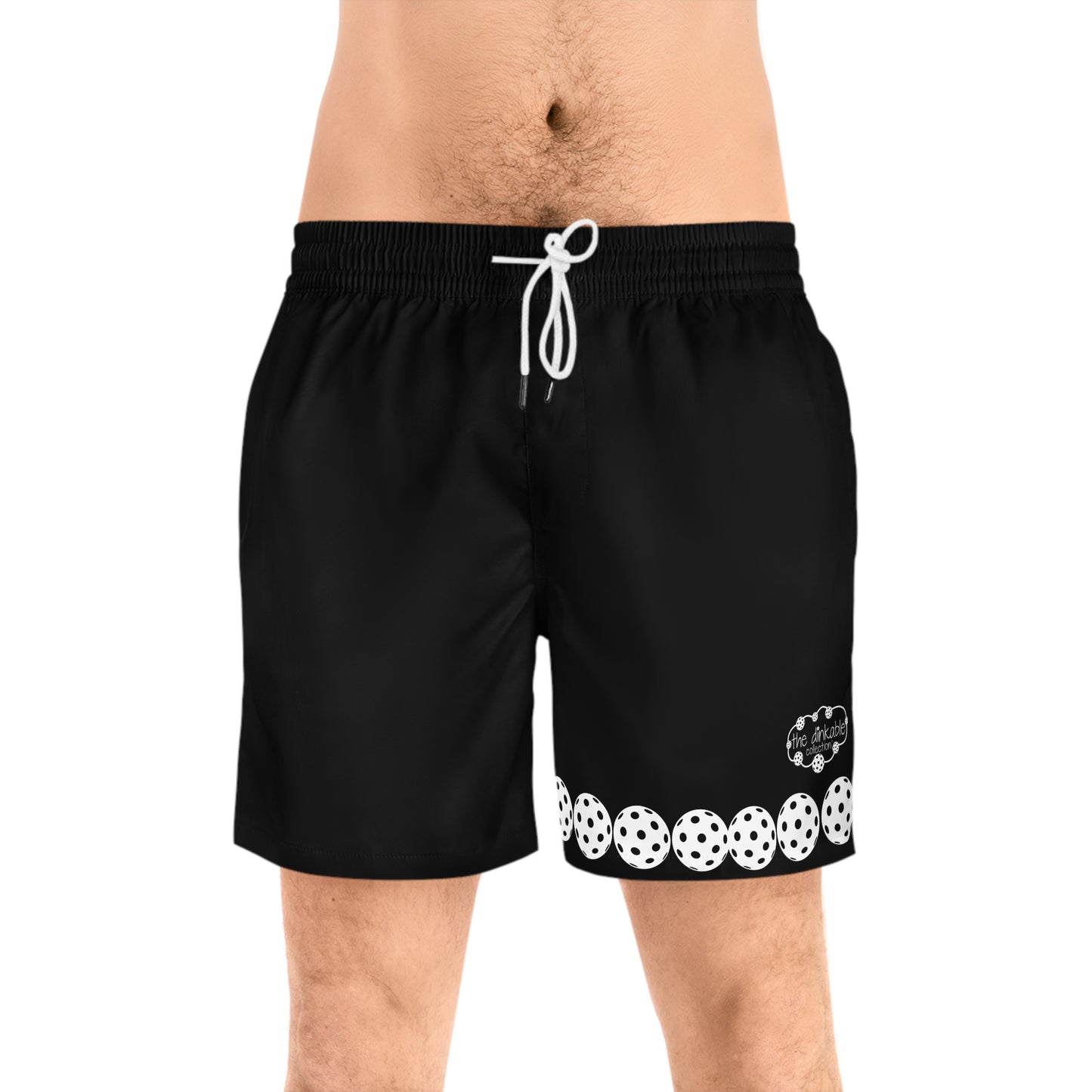 PICKLBALL Unisex Mid-Length Shorts MIDNIGHT