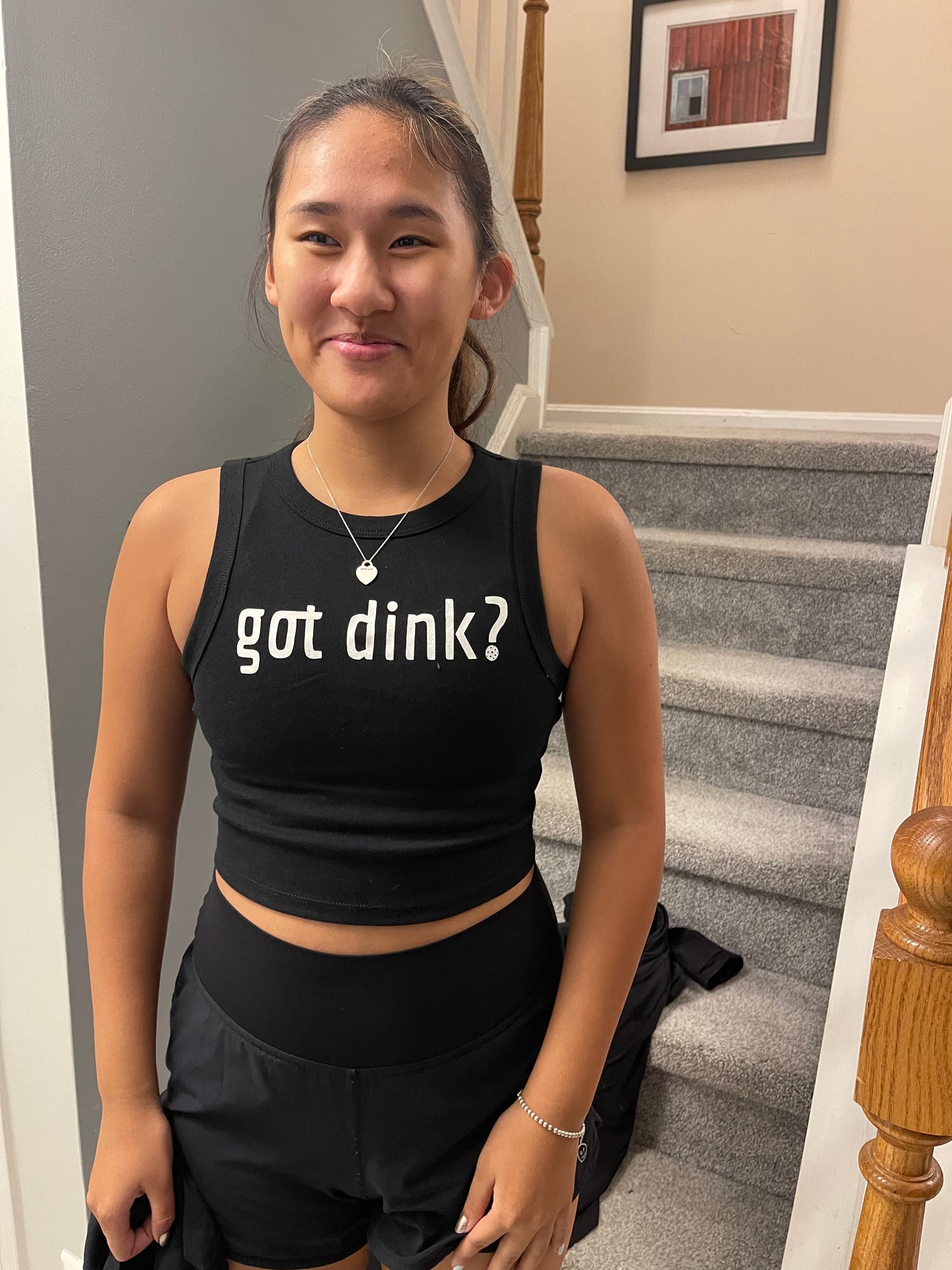 Womens' Muscle Tank - Ribbed / Cropped GOT DINK