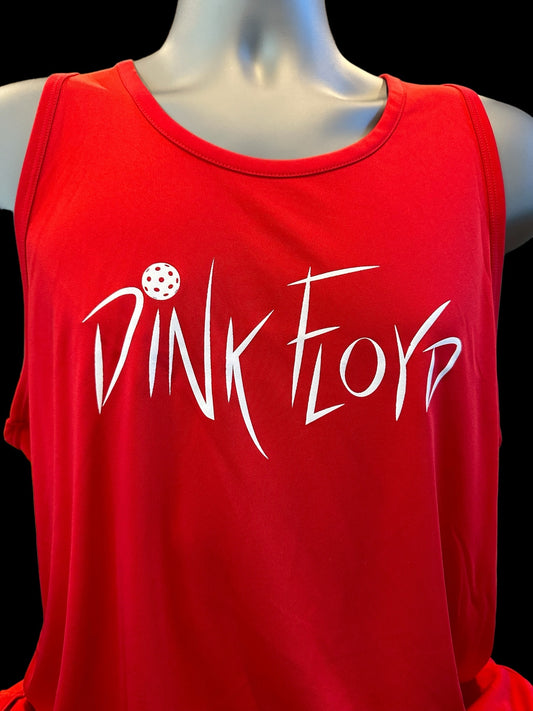Pickleball Unisex Racerback Tank - DINK FLOYD