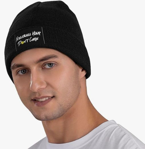 Hair Don't Care Winter Beanie - Pickleball