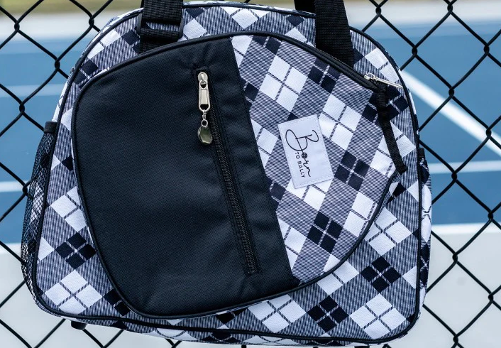 Pickleball Bag - Black & White