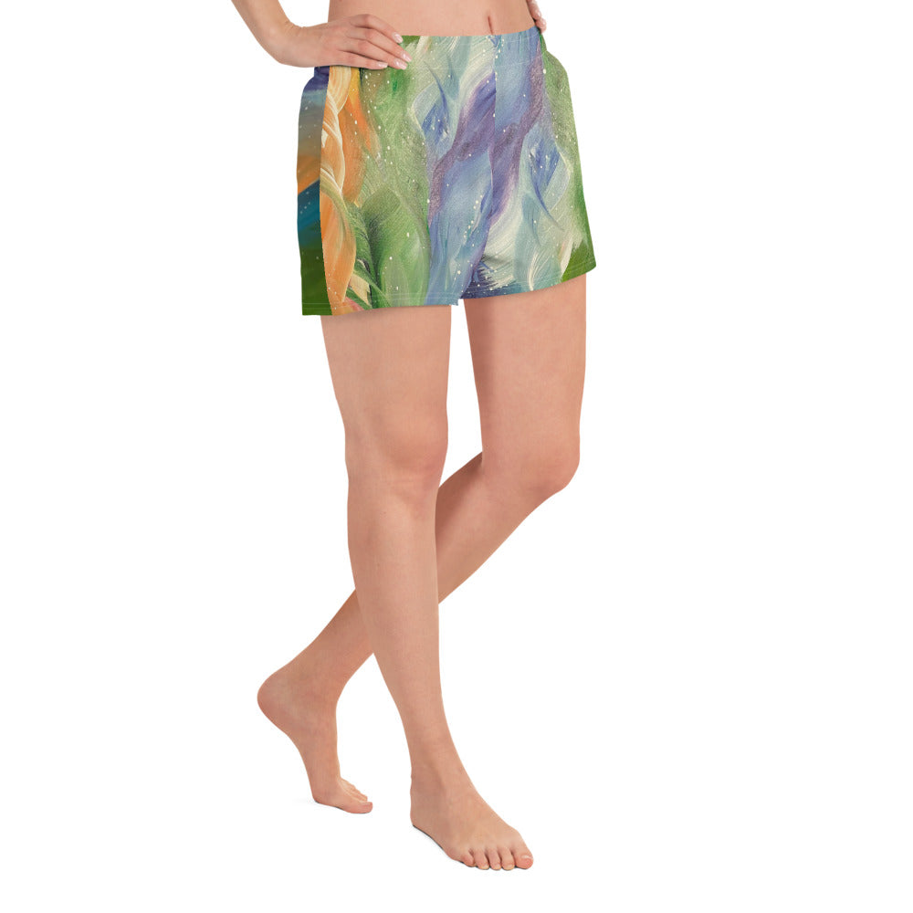UNISEX / Short Recycled Athletic Shorts PRIDE