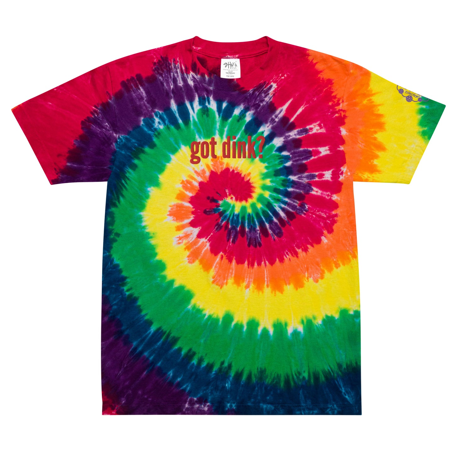 Unisex Oversized tie-dye t-shirt GOT DINK?