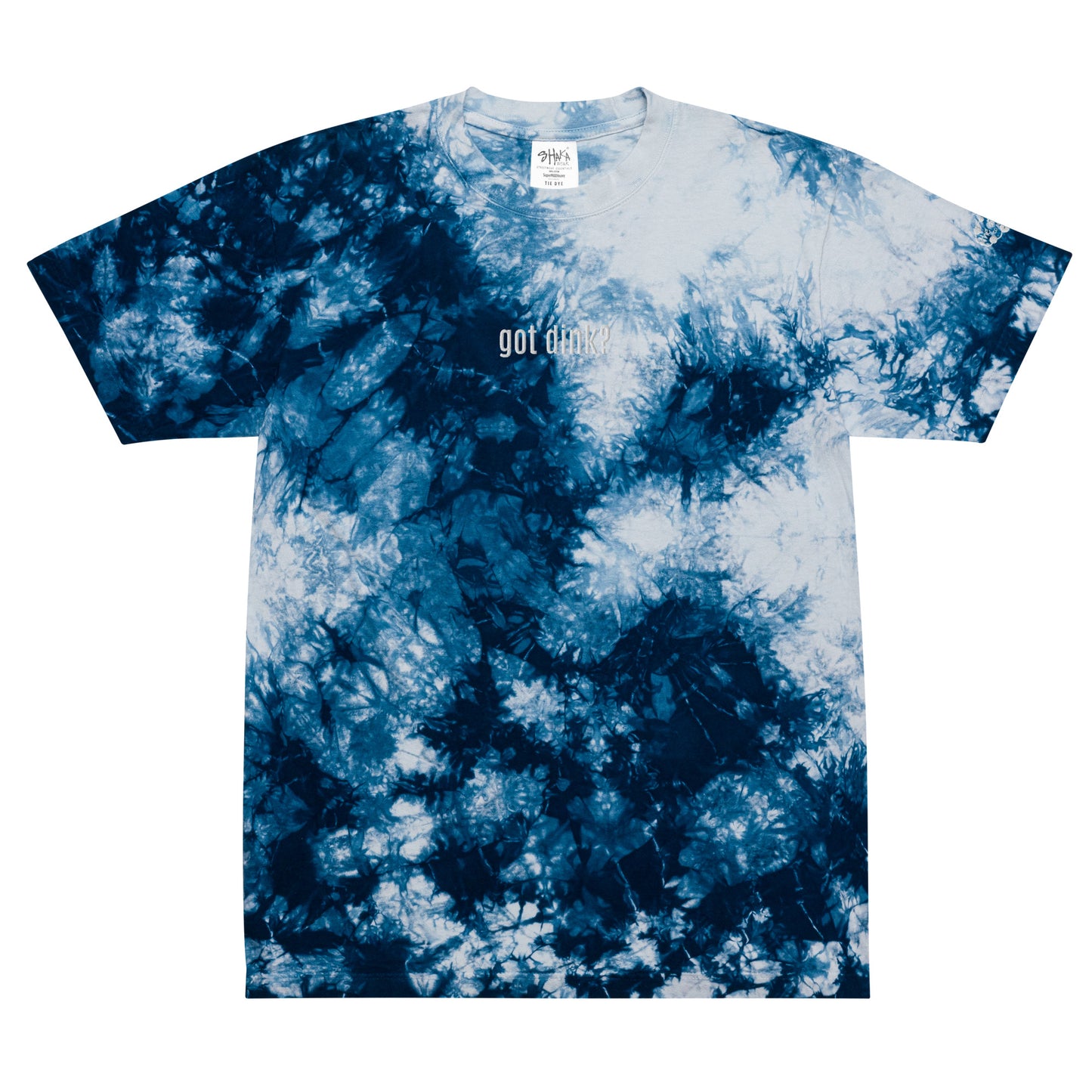 Unisex Oversized tie-dye t-shirt - GOT DINK?