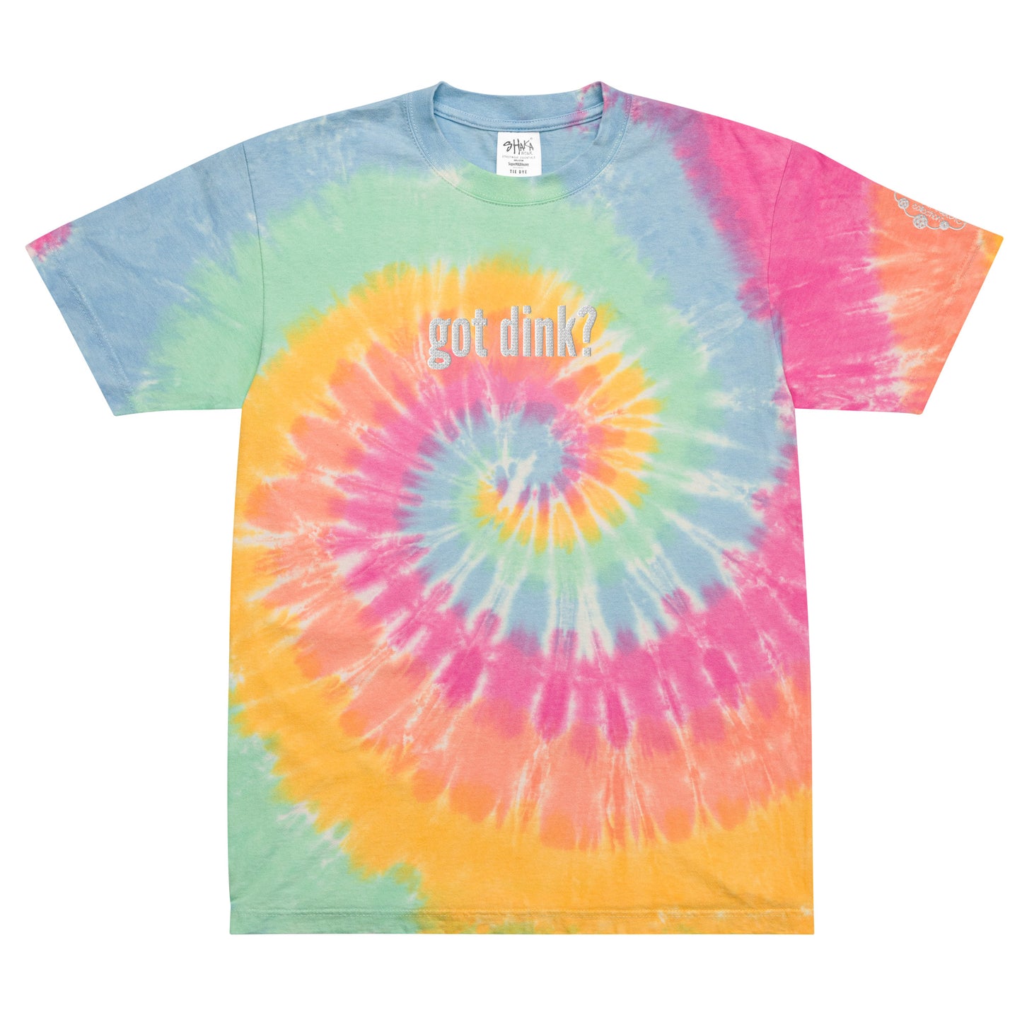 Unisex Oversized tie-dye t-shirt GOT DINK?