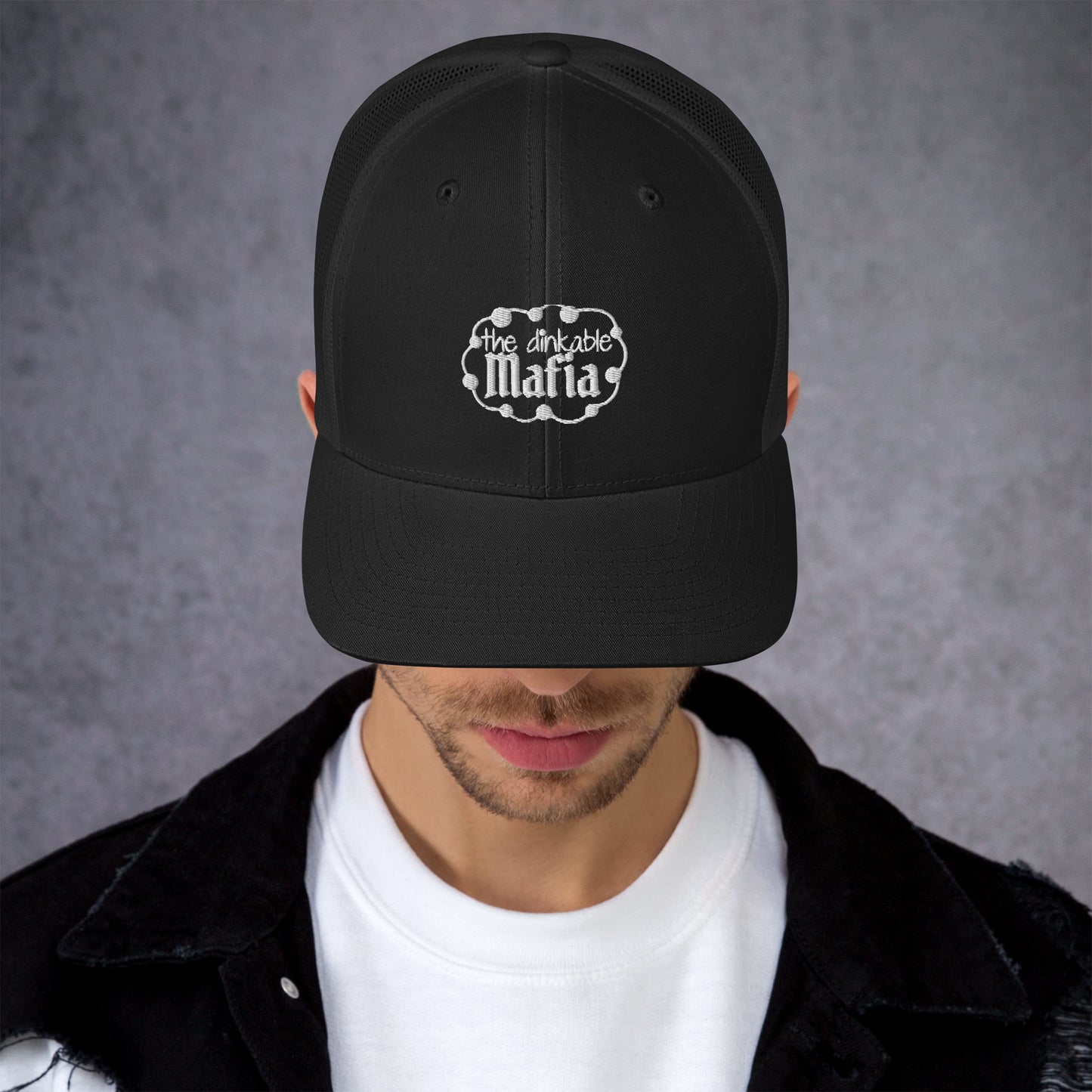 THE DINKABLE MAFIA Trucker Cap