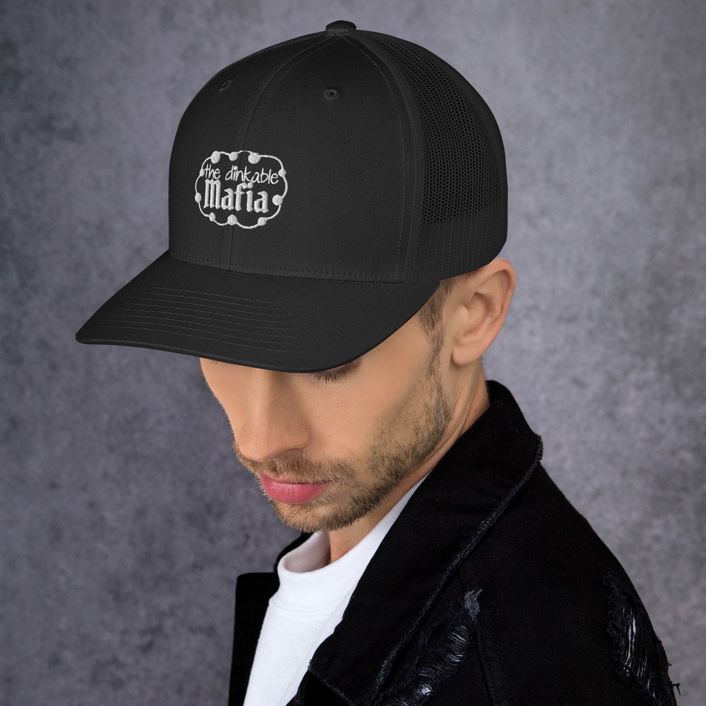 THE DINKABLE MAFIA Trucker Cap