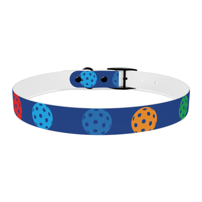 Pickleball Dog Collar BLUE