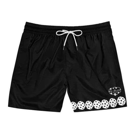 PICKLBALL Unisex Mid-Length Shorts MIDNIGHT