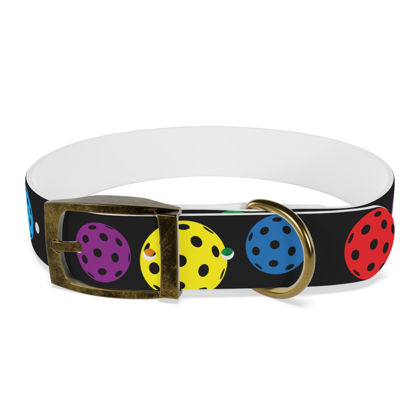 Pickleball Dog Collar BLACK