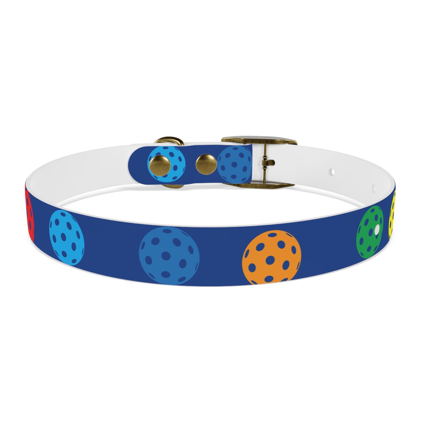 Pickleball Dog Collar BLUE