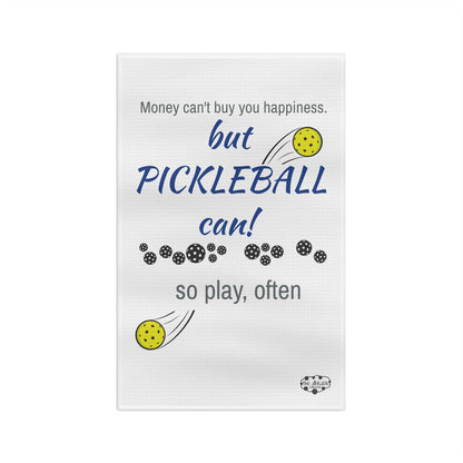 PICKLEBALL Soft Tea Towel - HAPPINESS TEA TOWEL