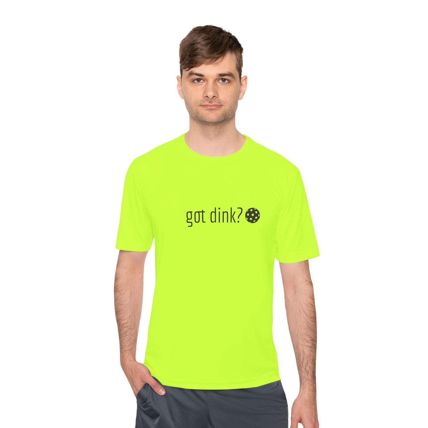 PICKLEBALL - Unisex Moisture Wicking Tee 'got dink'