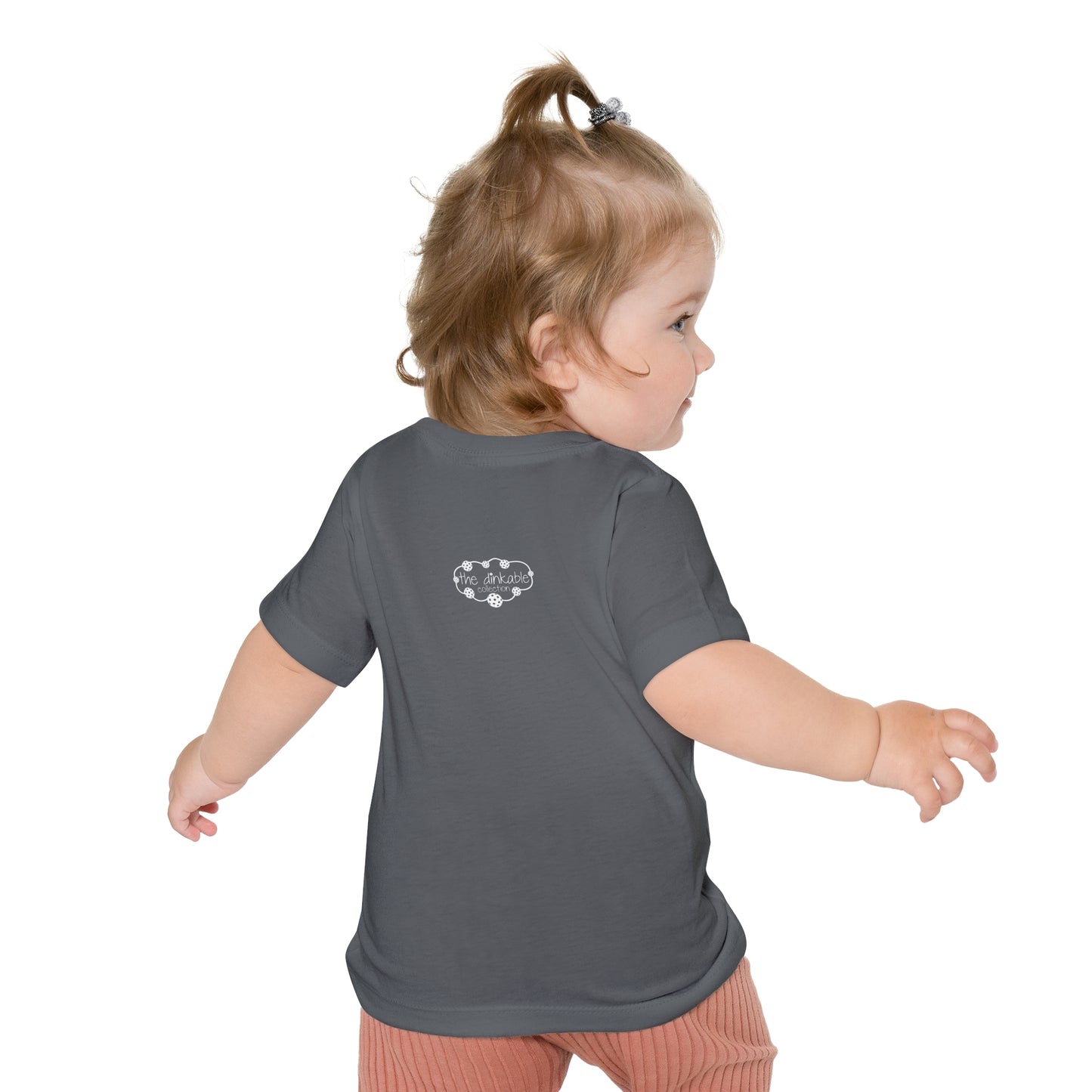 Pickleball Baby Short Sleeve T-Shirt - 'grammy's little dinker'