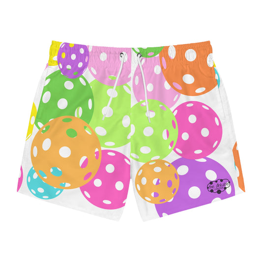 Pickleball Trunks (with liner) Multi-Color Pastel