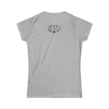 Womens' Softstyle Tee 'dink responsibly'