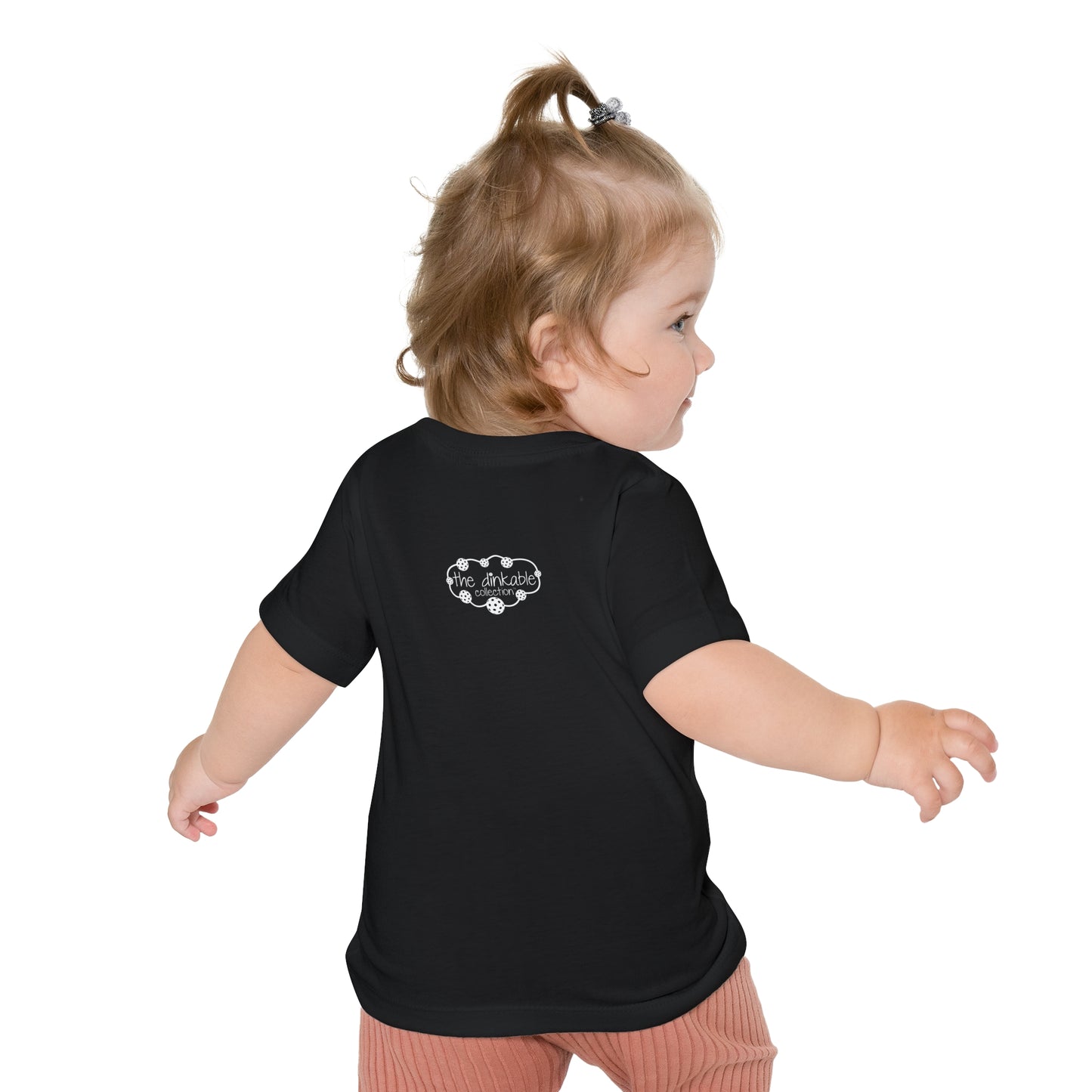 Pickleball Baby Short Sleeve T-Shirt - 'grammy's little dinker'