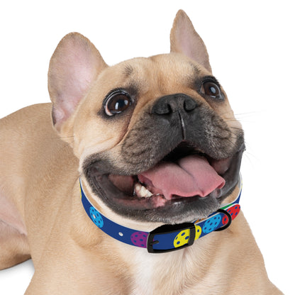 Pickleball Dog Collar BLUE