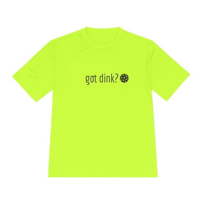 PICKLEBALL - Unisex Moisture Wicking Tee 'got dink'