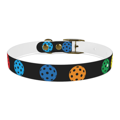 Pickleball Dog Collar BLACK