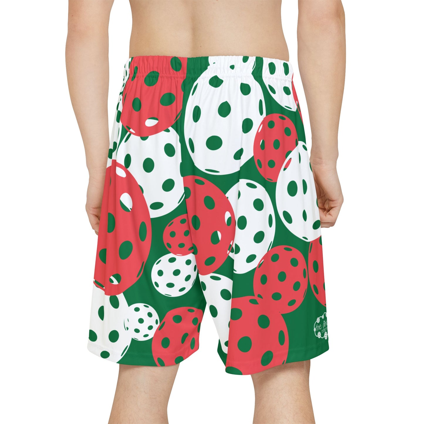 CHRISTMAS PICKLEBALL UNISEX Sports Shorts LONG