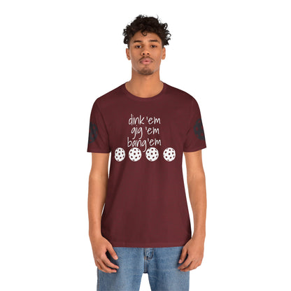 PICKLEBALL Unisex Jersey Short Sleeve Tee TEXAS A&M