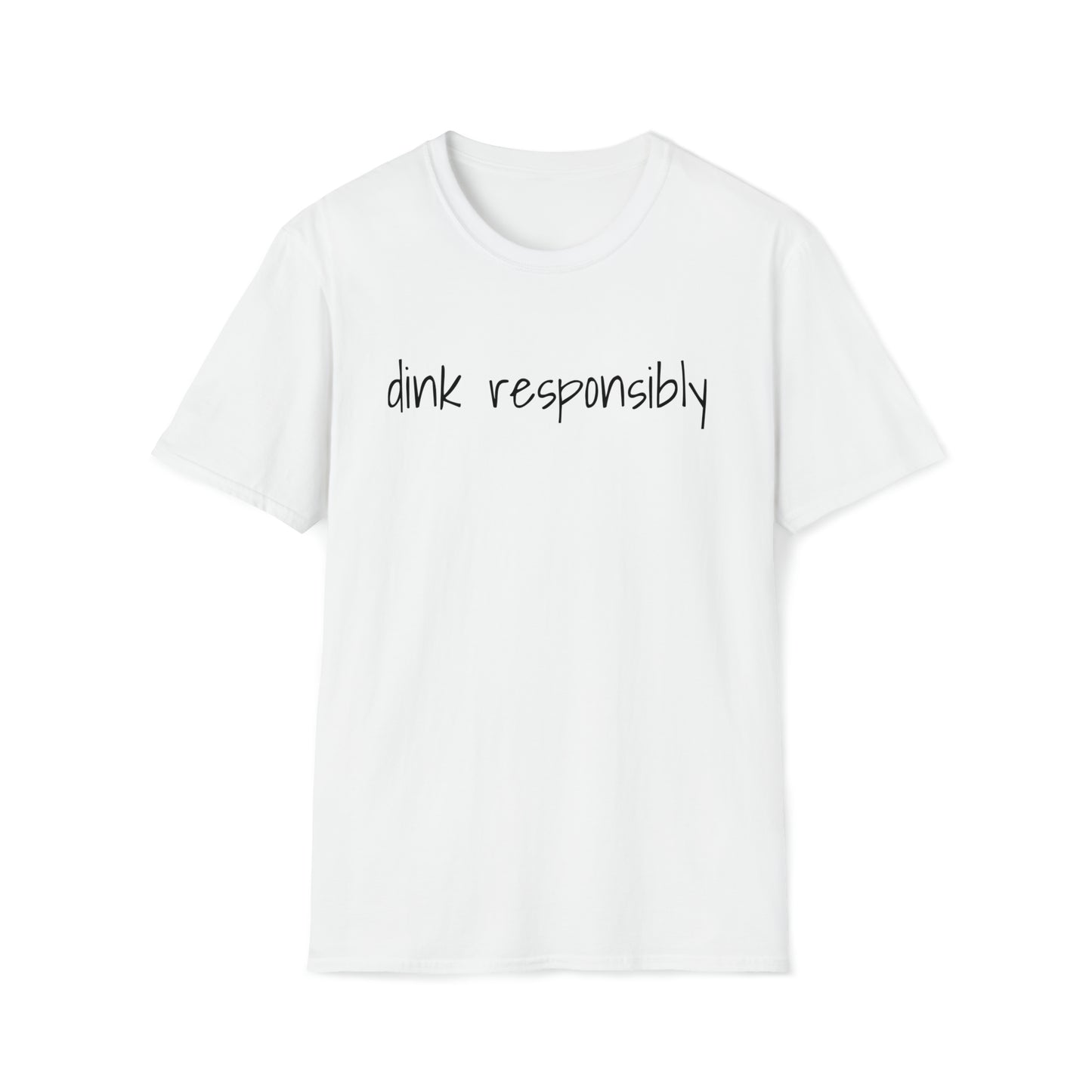 Unisex Softstyle T-Shirt - dink responsibly