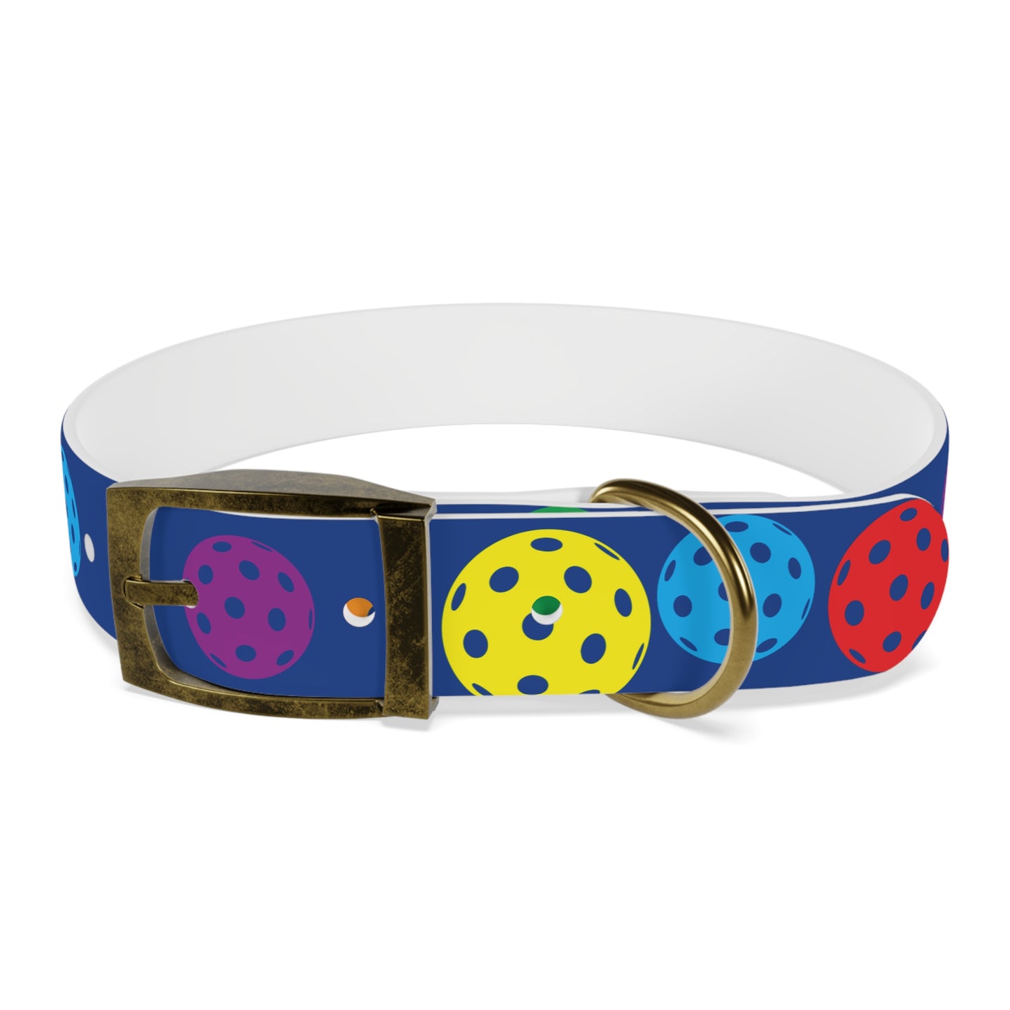 Pickleball Dog Collar BLUE