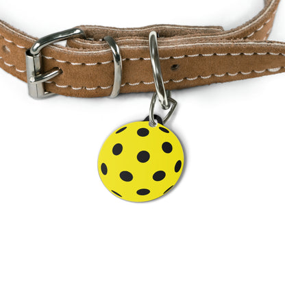 Yellow Pet Tag