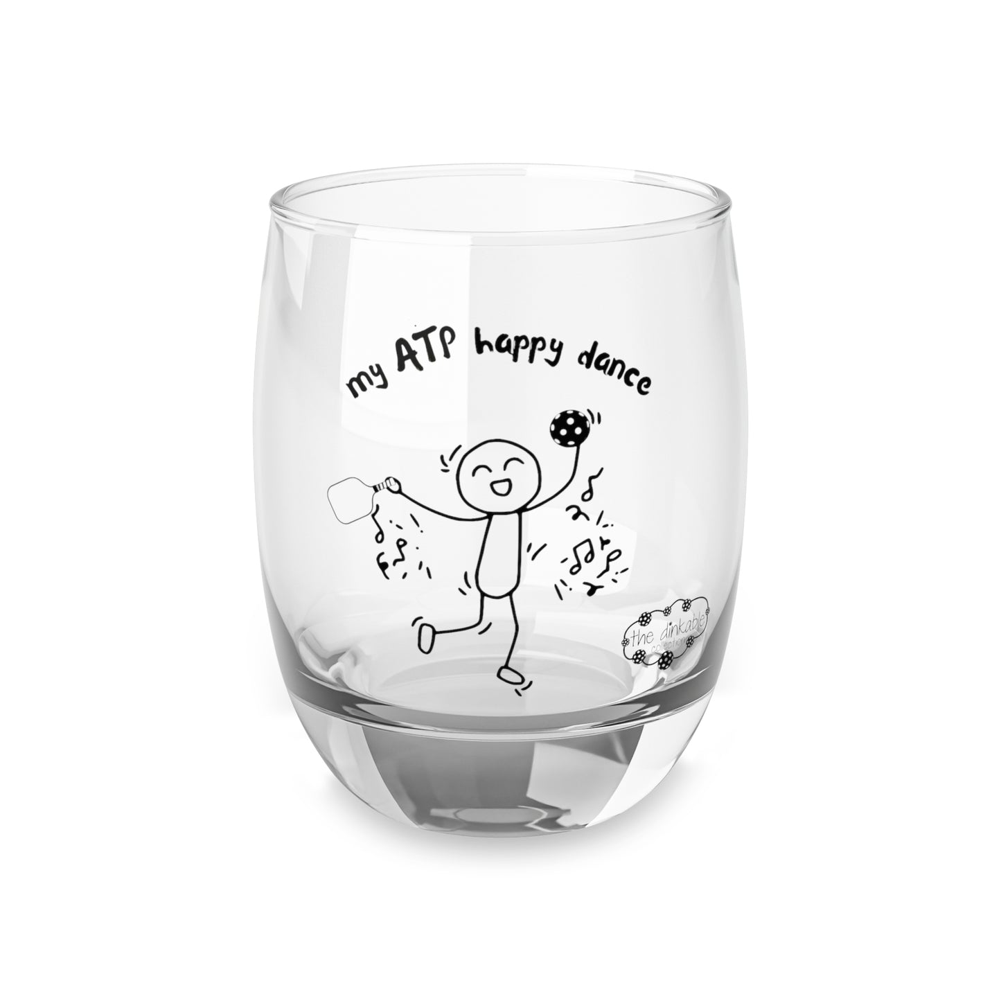 Whiskey Glass (5) ATP happy dance