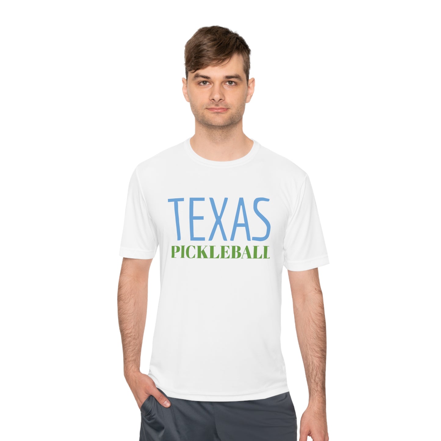 Unisex Moisture Wicking Tee TEXAS PICKLEBALL