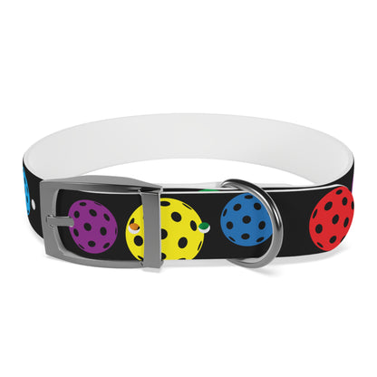 Pickleball Dog Collar BLACK