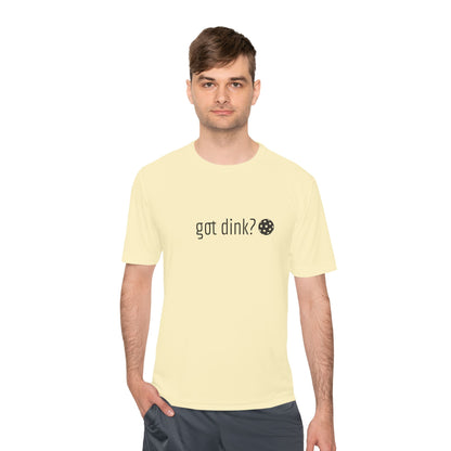 PICKLEBALL - Unisex Moisture Wicking Tee 'got dink'