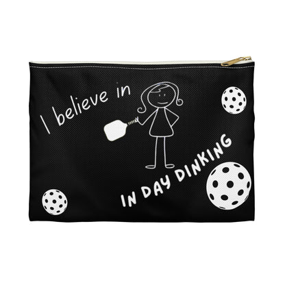 PICKLEBALL Accessory Pouch 'i believe in day dinking'