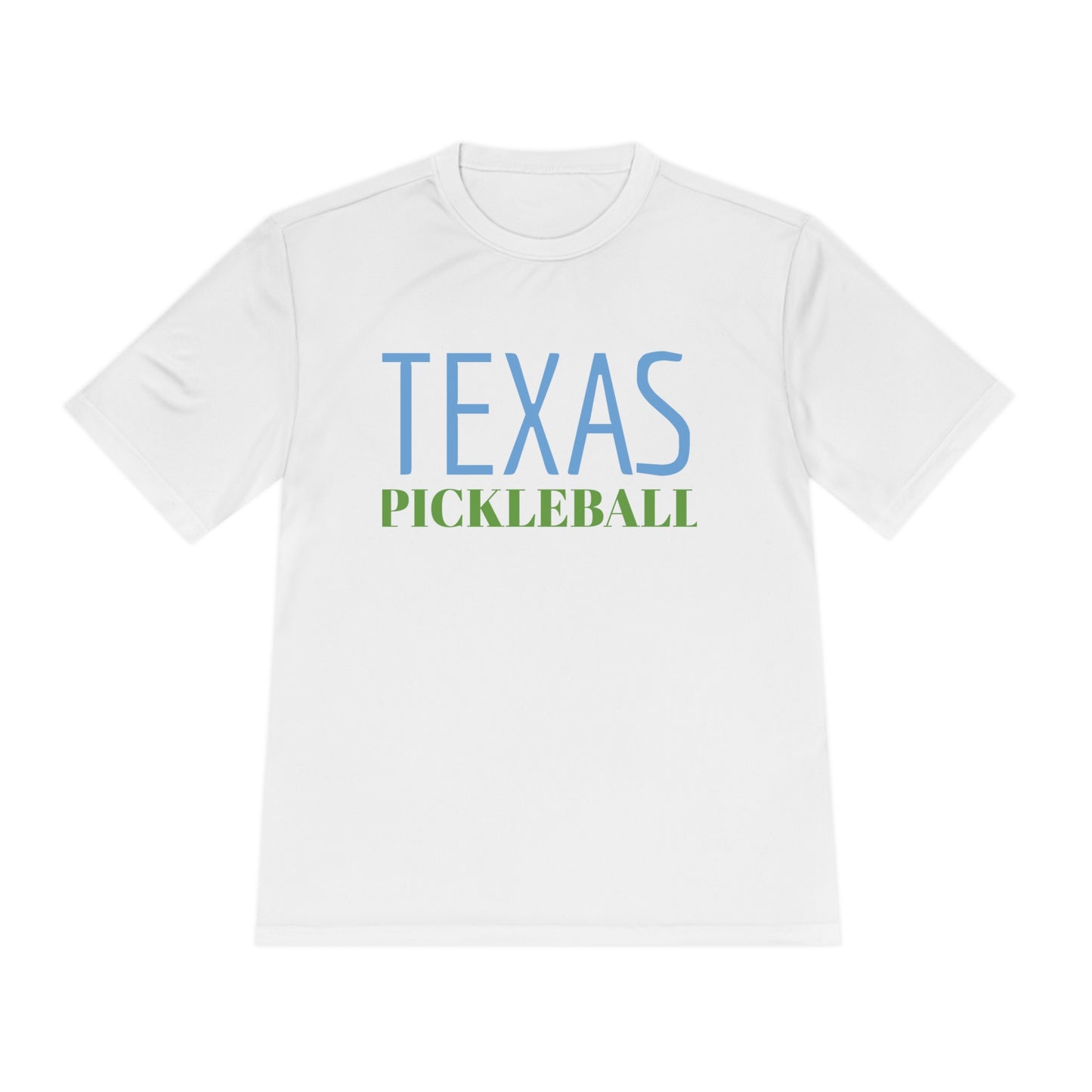 Unisex Moisture Wicking Tee TEXAS PICKLEBALL