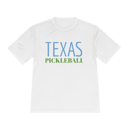 Unisex Moisture Wicking Tee TEXAS PICKLEBALL