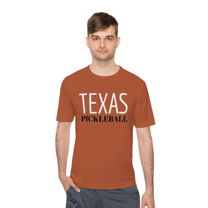 Unisex Moisture Wicking Tee TEXAS PICKLEBALL