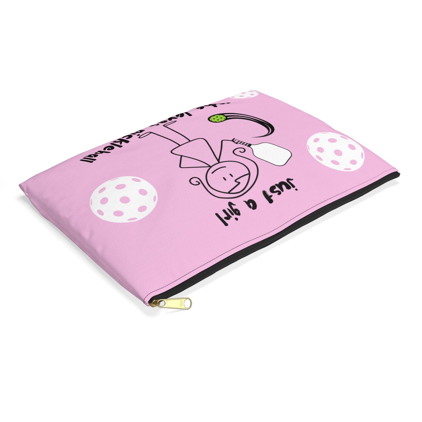 PICKLEBALL Accessory Pouch 'just a girl who loves pickleball'