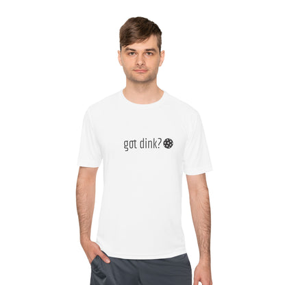 PICKLEBALL - Unisex Moisture Wicking Tee 'got dink'