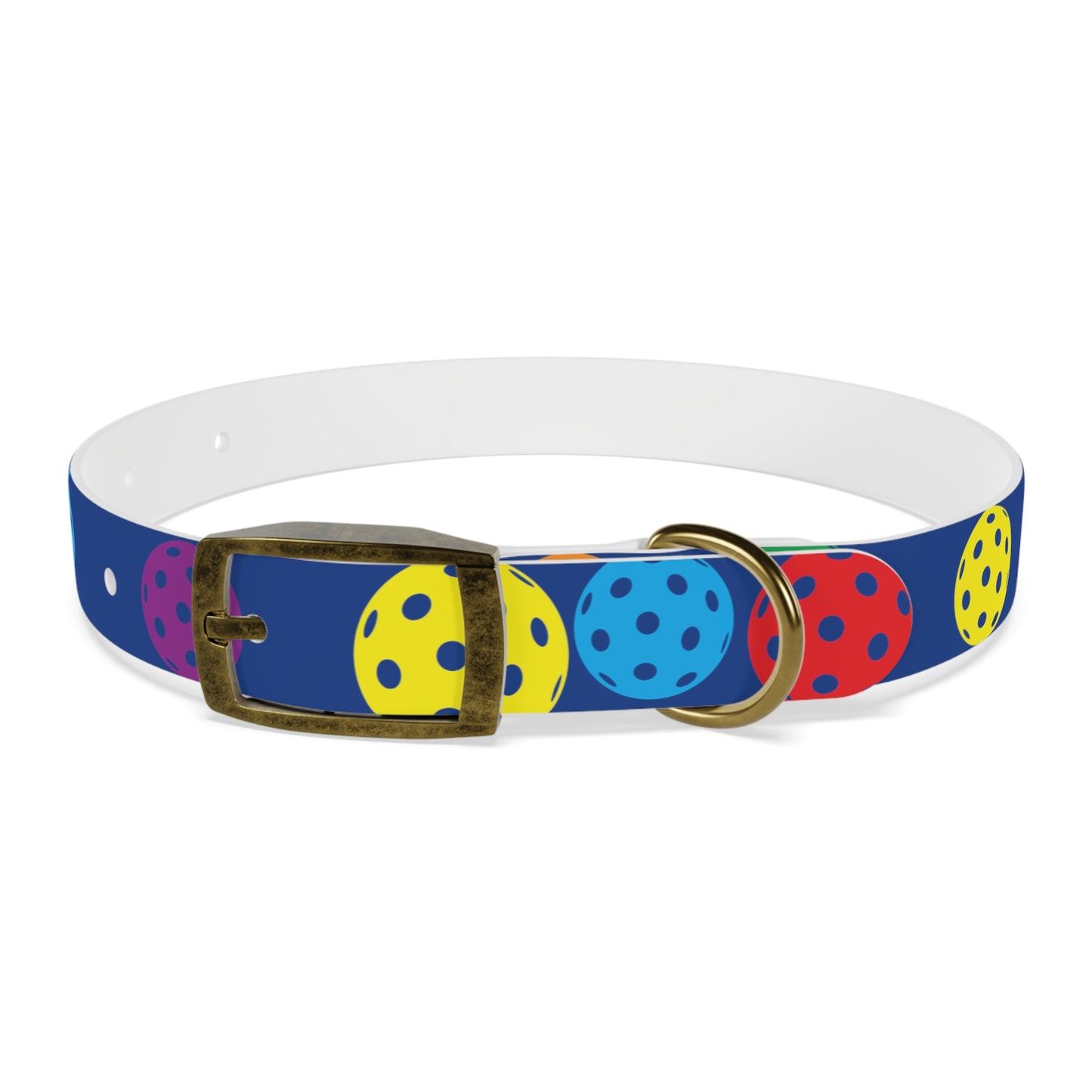 Pickleball Dog Collar BLUE